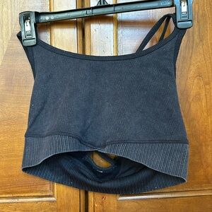 Black sports bra from target in a size large